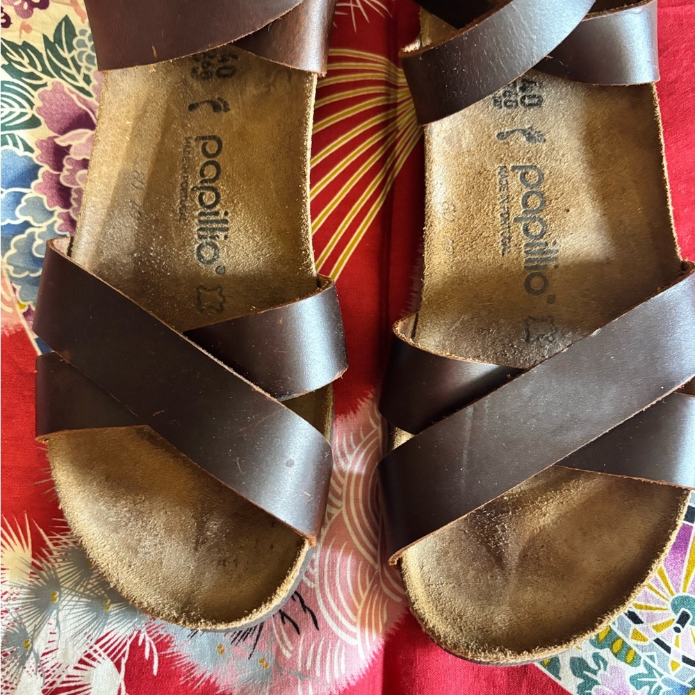 Papillio Brown and Orange Sandals for Casual Comfort - Picture 11 of 11
